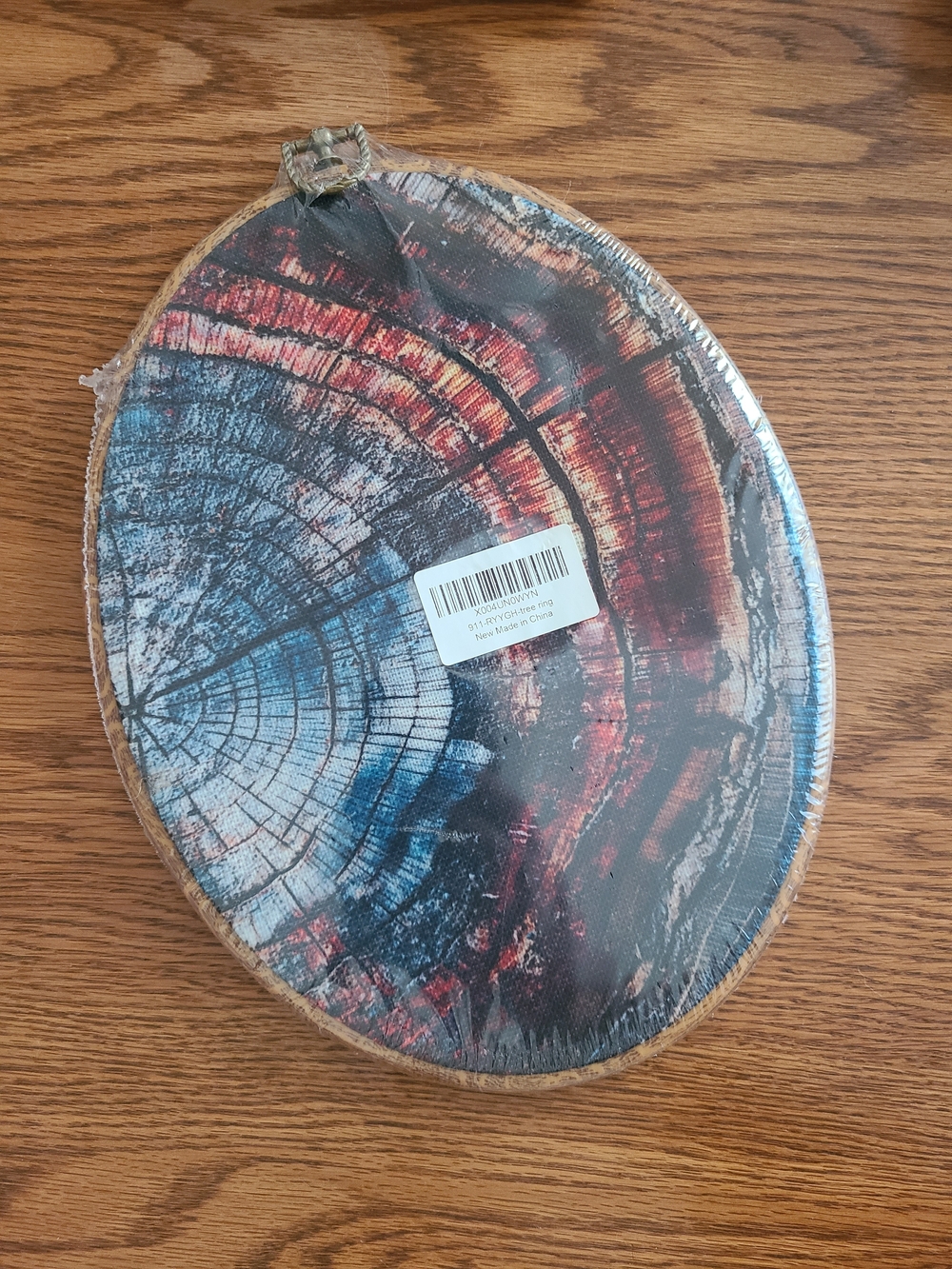 Canvas Wall Art Tree Ring Wall Hanging Decor